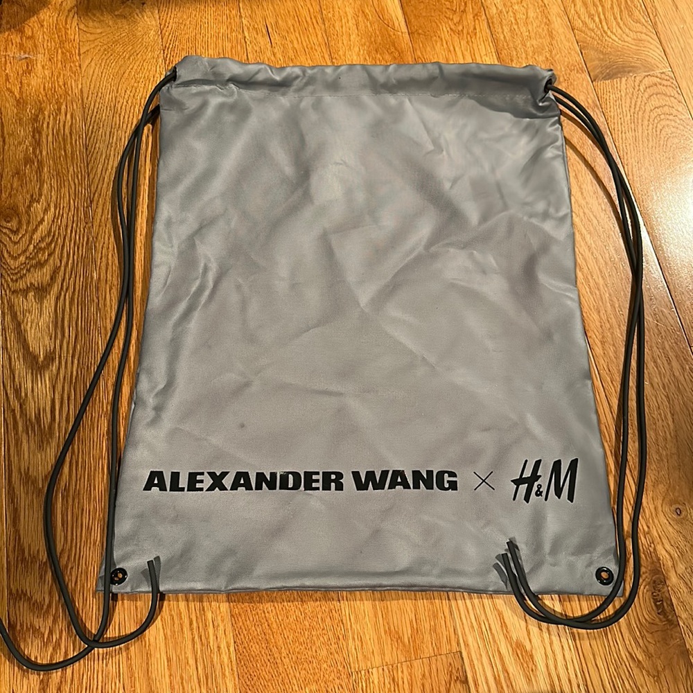 Alexander wang x h&m drawstring bag